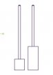 QLA 16” (405mm) APP 6 Rotating Cylinder set for Transdermal Patches, 316 SS, Serialized - APP61PC-01SET