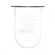 QLA 1000mL Clear Premier Glass Vessel, Distek compatible - GLA900-DKP (3010-0096)