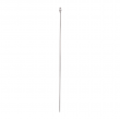 QLA 15" (380mm) Straight 316 SS 1/8" (3.2mm) OD Cannula with SS Luer Lock - CANS15-SH