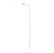 QLA 15" (380mm) Bent PEEK 1/8" (3.2mm) OD Cannula with PEEK Luer Lock, Hanson compatible - CAN015-PH (95-590-006)