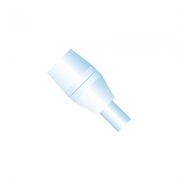 Upchurch Scientific Ferrule for Two-Piece Fingertight Fittings, 190 um OD Tubing, 10-32 Coned, PCTFE, Natural - F-148