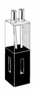 Hellma 176.052-QS Flow Through Fluorescence 25ul Cell 1.5x1.5mm *DISCONTINUED*