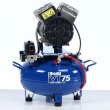 Bambi VT Range VT75 Ultra Low Noise Oil Free Air Compressor without Air Dryer, 0.75 Hp Motor, 65 L/min FAD at 5 bar, 24 L Receiver - VT75