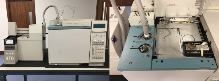 Agilent 6890N GC with 7694 Headspace Sampler - Click Image to Close