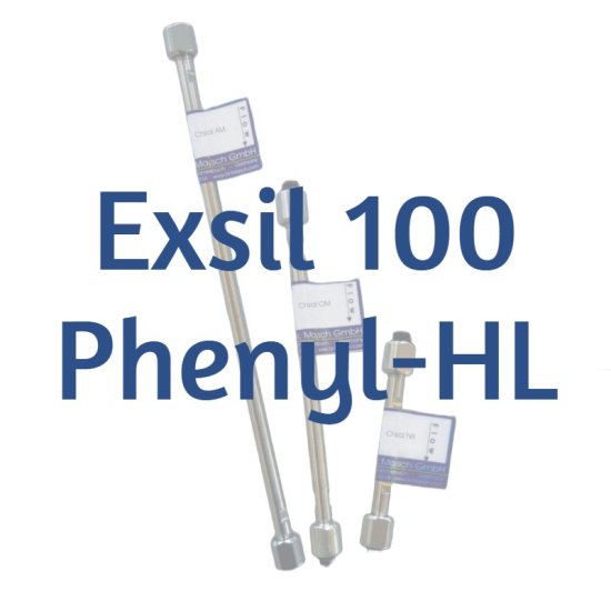 Dr. Maisch Exsil 100 Phenyl-HL Analytical HPLC Column, 3 µm, 100 Å, 4.6 x 50 mm, 1/Pk - 5136521.s0546 - Click Image to Close