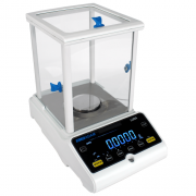 Adam Equipment Luna Analytical Balances with Draft Shield, 80 g Capacity, 0.0001 g Readability, 90 mm Diameter Pan Size - LAB 84e