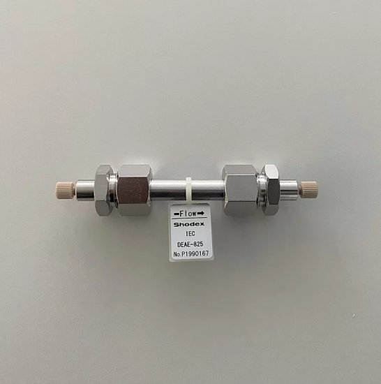 Shodex HPLC Column IEC DEAE-825 ID 8,0mm L 75mm - F6118255 - Click Image to Close