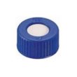 VDS optilab Screw Cap G 9-L-Blue/Sil-PE from PP, Sealing Disk, Silicone/white with PE/transparent, 1.0 mm, fluorine-free, PCK/100 - 301394-BLUE