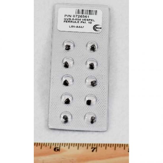 Shimadzu Ferrule, Qp Interface 0.4mm Id (10/Pk) - 220-90700-02 - Click Image to Close