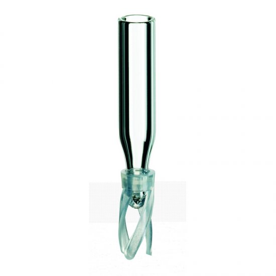 Shimadzu 0. 1 ml Micro-Insert with plastic spring - 961-10020-28 - Click Image to Close