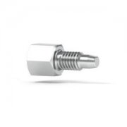 Upchurch Scientific Plug for 10-32 Coned Ports, 5/16 inch Hex, Stainless Steel, Single - P-520