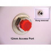 LEEC 12mm Access Port, Factory Fitted Additional Option - AP12