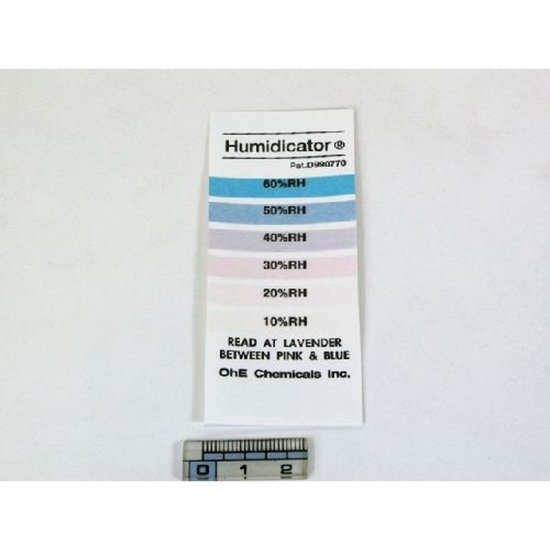 Shimadzu Humidity Indicator Card For Desiccant, Ftir - 086-78221-01 - Click Image to Close