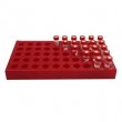 Shimadzu PP vial-rack for 1.5ml vials, 50 cavities, stackable - 961-10050-05