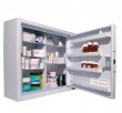 Lec Medical Controlled Drugs Cabinet, Ambient Steel, Wall Mounted - CDC560 Lec Medical Controlled Drugs Cabinet, Ambient Steel, Wall Mounted - CDC560