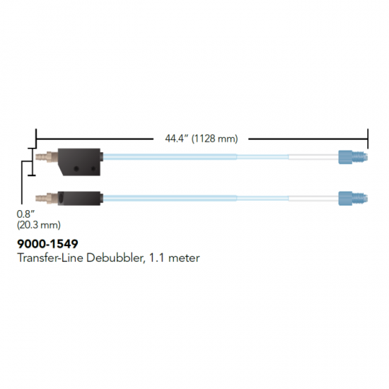 Biotech 1.1 m Transfer-Line Degasser - 9000-1549 - Click Image to Close