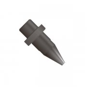 Upchurch Scientific MicroTight Ferrule MicroFerrule Plug, 5/16-24 Coned, PEEK, Black, Single - P-116