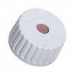 accroma Screw cap white incl Septa PTFE 100pcs - AS-Accroma-SC-WH