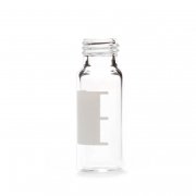 LEAP PAL Parts Vial, Screw, 12x32mm, Clear, w/ marking panel, 9mm QuikVial™ - XAR-6019