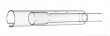 Glass Expansion Quartz Tube Set for 5100 SVDV/VDV Demountable Torch - 31-808-3557, G8010-60263