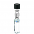 Hellma QS/QG CELLect Absorbance/Transmission Cell with Screw Cap for Static Sampling, Quartz SUPRASIL/Quartz Glass, 200-2500 nm, 1.4 ml, 10 mm Light Path, 1/Pk - AH4C-10K0-1M40-M