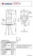 Hamamatsu Standard Deuterium lamp (L2D2 lamp), 2000 h - L7296-50