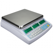 Adam Equipment CBD Bench Counting Scales, External Calibration, 48 kg Capacity, 2 g Readability, 225 x 275 mm Pan Size - CBD 48