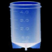 PerkinElmer PFA Ridged Vial for press-on cap, 4mL, 60mm high, 14mm Tube O.D. qty. 10 - N0777405