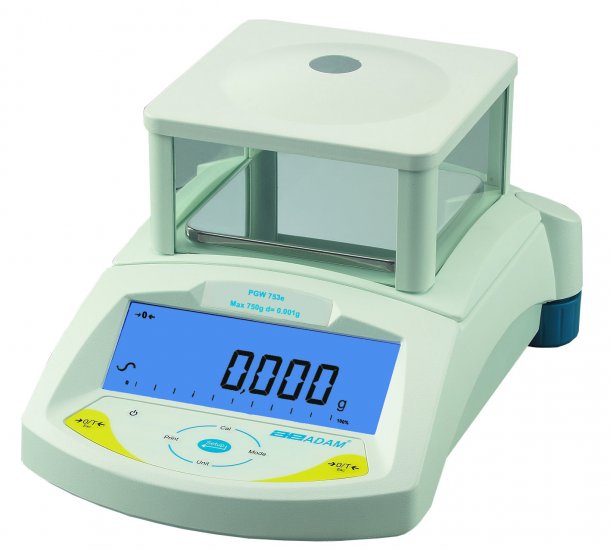 Adam Equipment PGW Precision Balances 750g, 0.001g - PGW 753i *OBSOLETE* - Click Image to Close