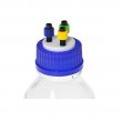 VICI Jour VICI Cap Kit, GL45 Threads, 3 Ports, 1/4-28 Connections, 1 Litre Bottle - JR-S-11102