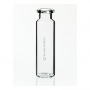 Shimadzu Vials, 20Ml Headspace Vial Only, Crimp Cap Style, 75,5 X 22.5mm, Clear Glass, Flat Bottom, 100/Pk - 220-97331-08