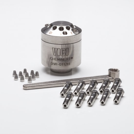 LEAP PAL Parts Valve, Prep Switching, 10-port, 2-position, 0.75mm ports, 3.5K psi, Cheminert - PAL.VLV10PREPSW - Click Image to Close