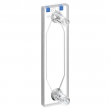 Hellma 137-QS Macro Absorption Flow-Through Cell with in/outlet tubes, Quartz SUPRASIL Glass, 200-2500 nm, 260 ul, 1 mm Path Length, 1/Pk - 137-1-40