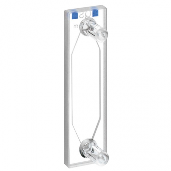 Hellma 137-QS Macro Absorption Flow-Through Cell with in/outlet tubes, Quartz SUPRASIL Glass, 200-2500 nm, 260 ul, 1 mm Path Length, 1/Pk - 137-1-40 - Click Image to Close