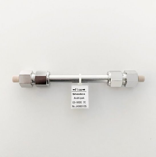 Shodex HPLC Column Asahipak ES-502C 7C ID 7,6mm L 100mm - F7640001 - Click Image to Close