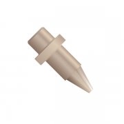 Upchurch Scientific MicroTight Ferrule MicroFerrule for 360 um OD Tubing, 5/16-24 Coned, PEEK, Natural, Single - F-152