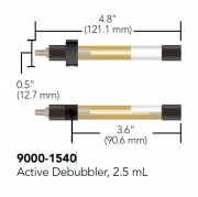 Biotech 2.5 mL Active Debubbler Without Degassing Tail - 9000-1540