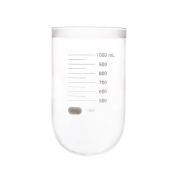 QLA 1000mL Clear Glass Vessel, No Collar, Agilent/VanKel compatible, Serialised - GLA900-VK