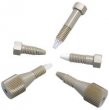 VICI Jour PEEK No Twist One-piece Fittings, Long Hex-head with CTFE Ferrule, 5/pkg - JR-LZNF1KF-5