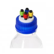 VICI Jour VICI Cap Kit, GL45 Threads, 4 Ports, 1/4-28 Connections, 2 Litre Bottle - JR-S-11203