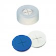 Shimadzu PE Snap Ring cap transparent 6 mm centre hole, soft version, Silicone/PTFE with cross-slit - 961-10030-30