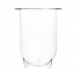 QLA Clear Plastic Vessel, 1000ml, VanKel Compatible - PLA900-01 (12-5200)