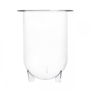 QLA Clear Plastic Vessel, 1000ml, VanKel Compatible - PLA900-01 (12-5200)