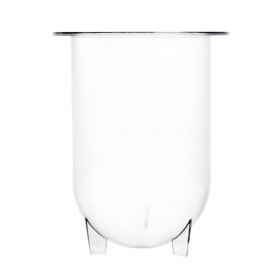 QLA Clear Plastic Vessel, 1000ml, VanKel Compatible - PLA900-01 (12-5200) - Click Image to Close