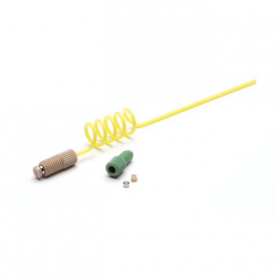 LEAP PAL Parts FEP Coiled Tubing with Fittings , 0.07" ID, yellow - PAL.COLLCOIL7 - Click Image to Close