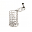 QLA 8 Mesh Basket Sinker, Pharmacopeia Size, 0.90" (22.9mm) L x 0.51" (12.9mm) W capacity, 316 Stainless Steel - BSK008-JP