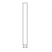 QLA BT1000 Centering Gauge Adapter for use with Pharmatest Shafts - ADPTR-BTPT