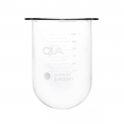 QLA 1000mL Clear Glass Vessel, Caleva compatible, Serialised - GLA900-CA (0810004)