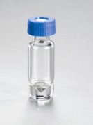 Waters LCGC Certified Clear Glass Screw Neck Max Recovery Vial, 12 x 32 mm, 2 mL, 100/pkg - 186004168C