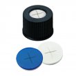 Shimadzu Polypropylene Screw Cap black, 8.5 mm centre hole, Silicone/PTFE with cross-slit - 961-10030-07